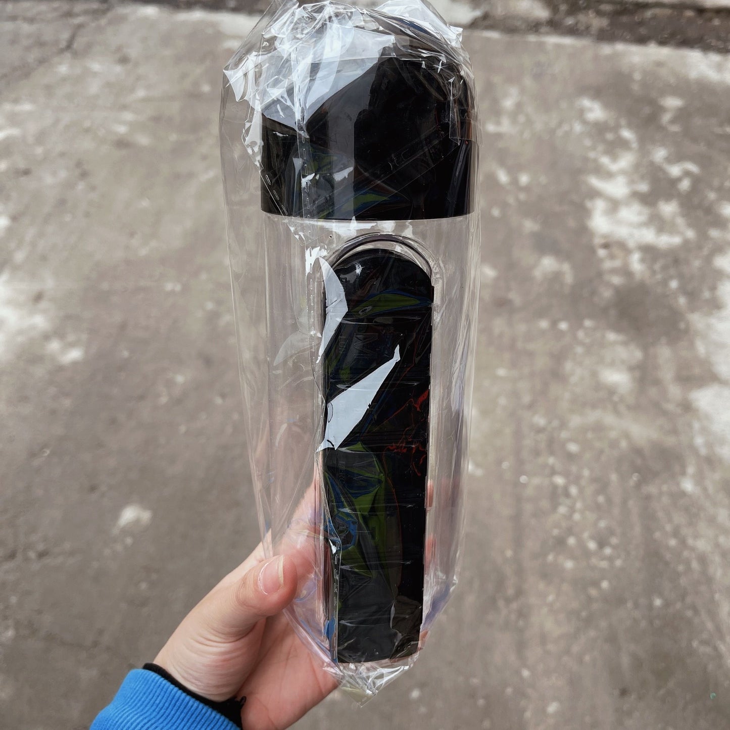 Multifunctional two-in-one creative water cup 7 grids, easy to carry outdoors, water bottle cup
