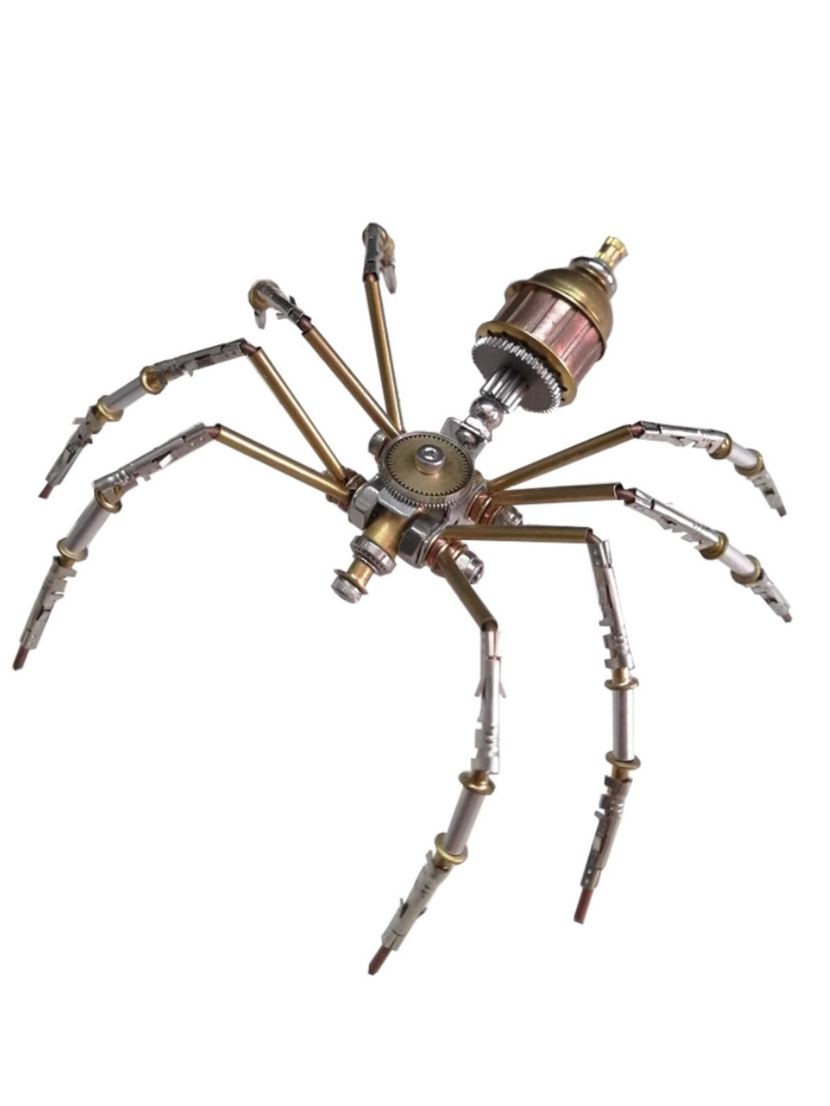 Mechanical spider metal assembly model three-dimensional DIY handmade puzzle kit creative ornament male