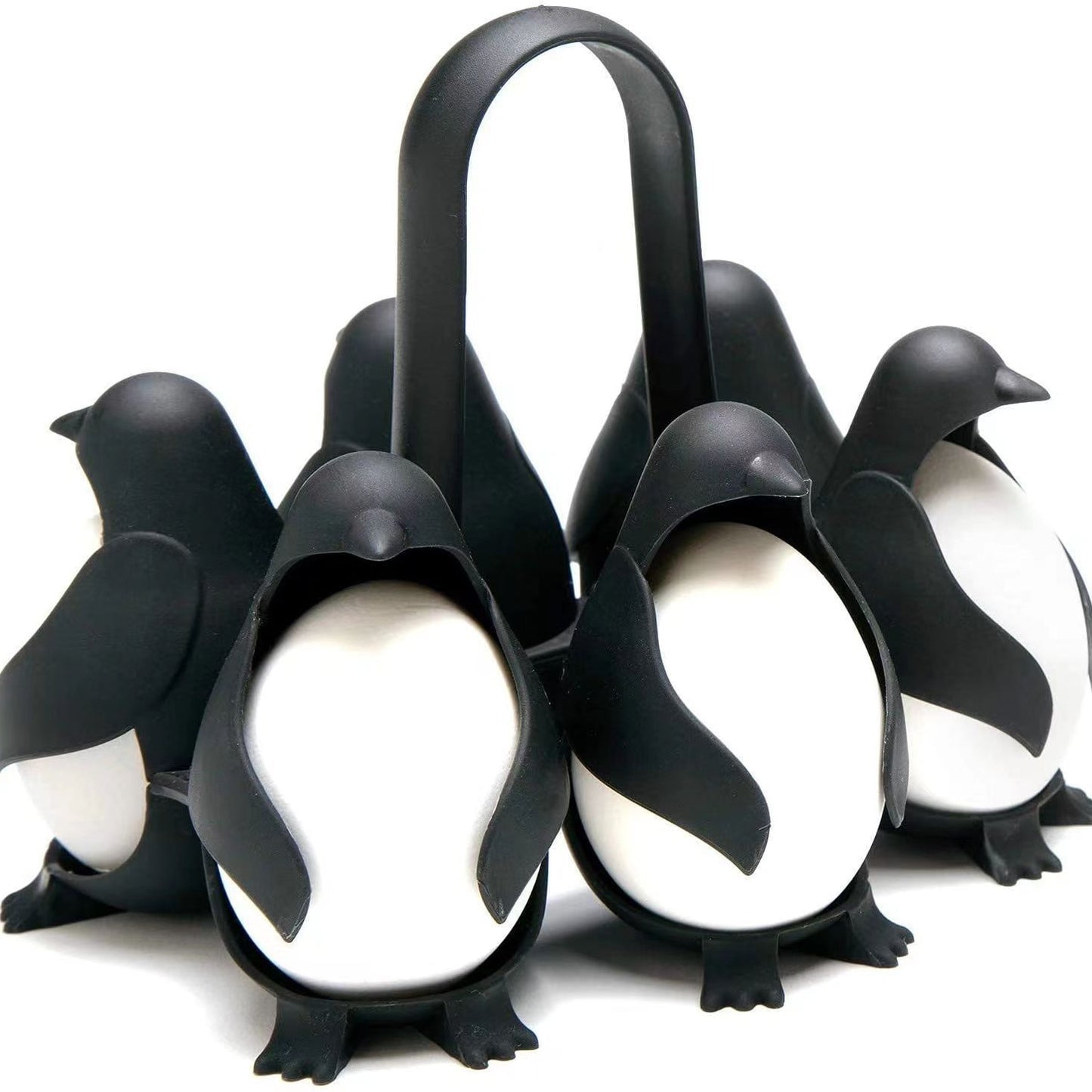 Egg Cooker Penguin Egg Steamer Egg Refrigerator Storage Combination Egg Holder
