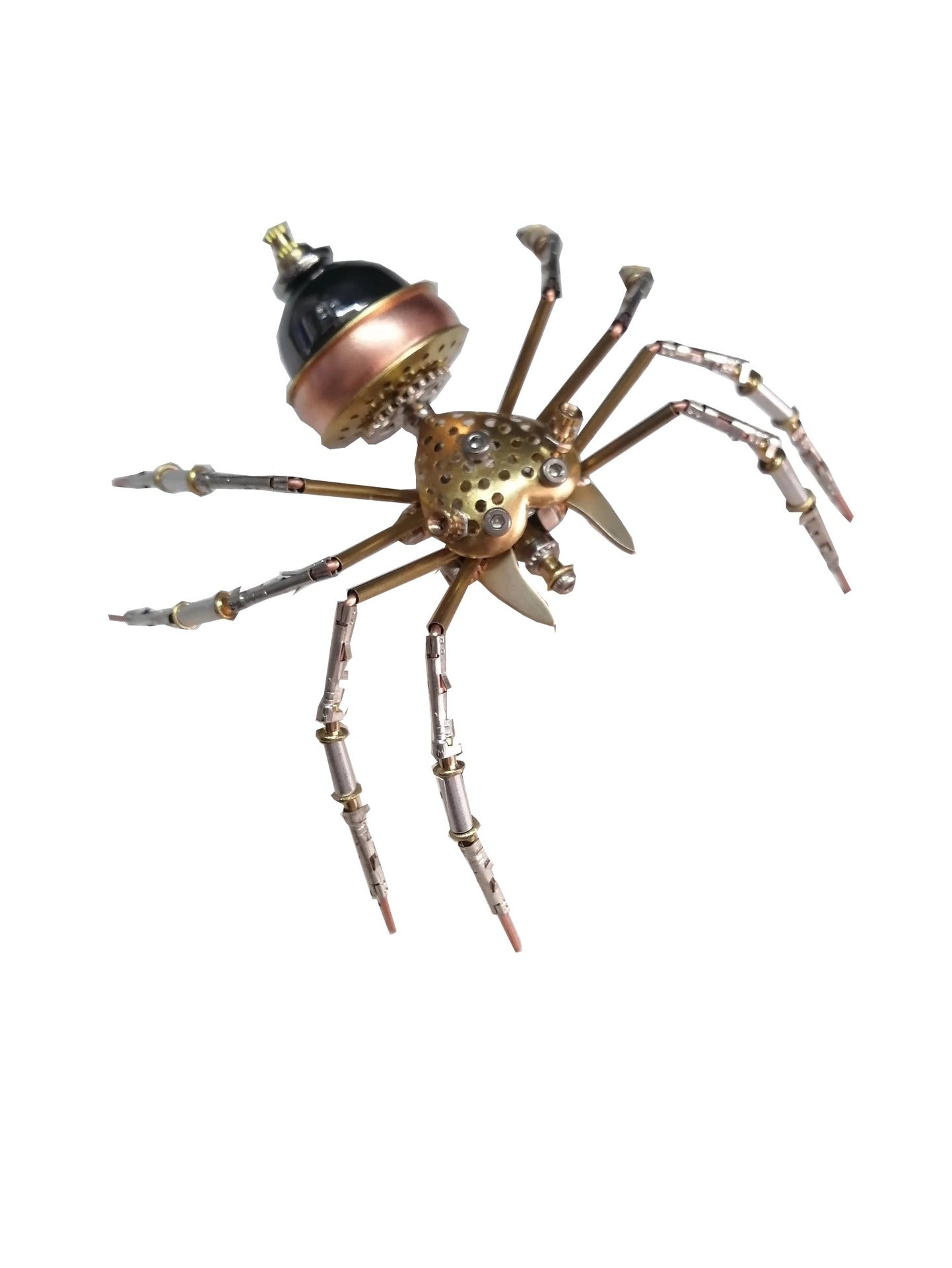 Mechanical spider metal assembly model three-dimensional DIY handmade puzzle kit creative ornament male