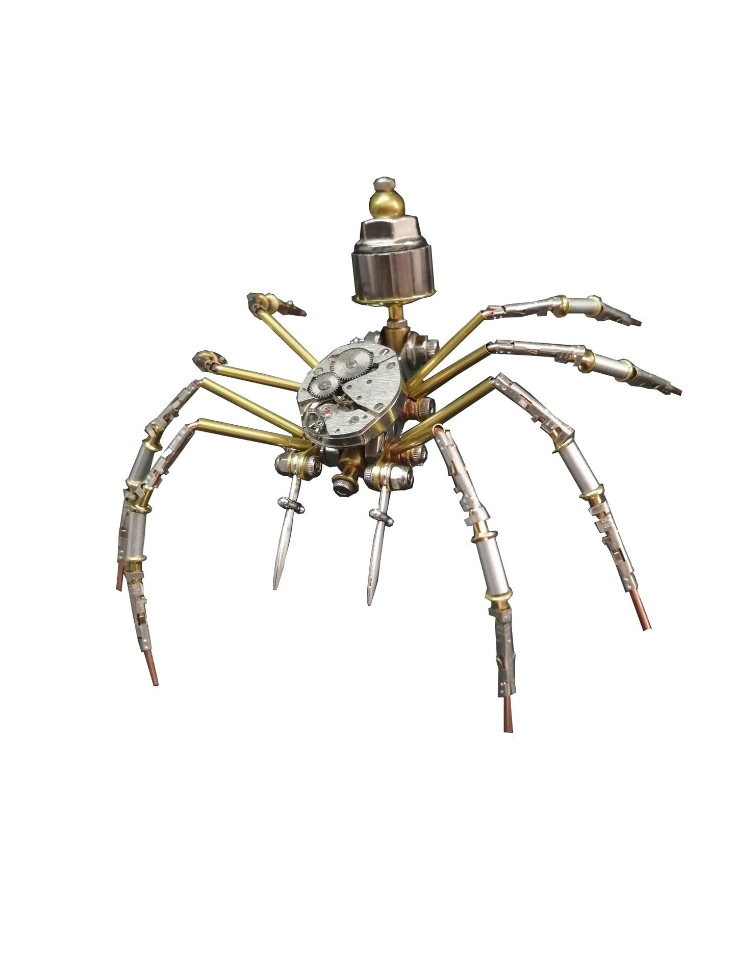 Mechanical spider metal assembly model three-dimensional DIY handmade puzzle kit creative ornament male