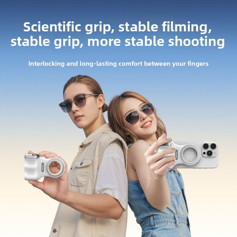 Magsafe mobile phone camera aid magnetic handle Bluetooth camera anti-shake artifact
