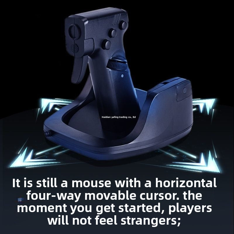 Shooting Game Mouse Gun Type Upright Handle Grip Trigger Feature Pistol Vertical Special Purpose