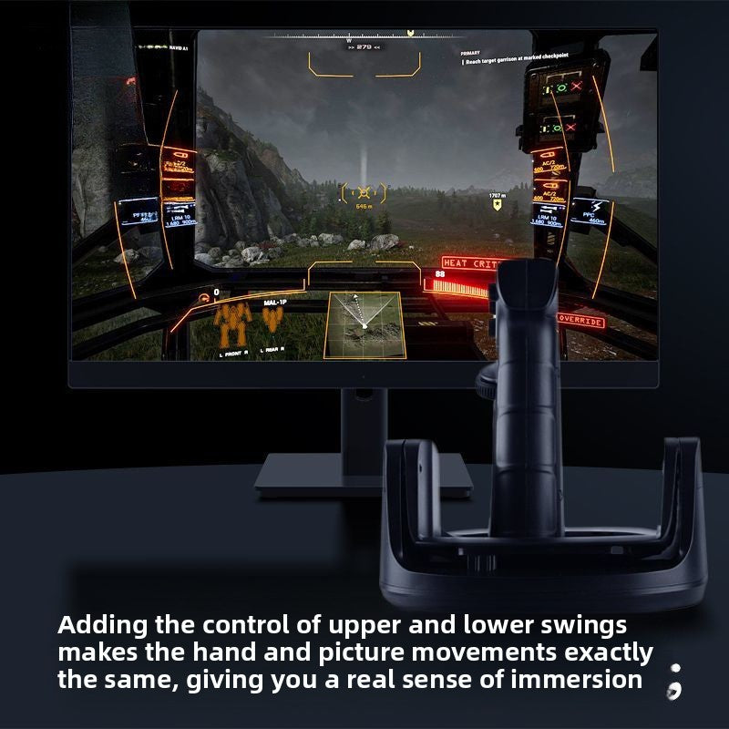 Shooting Game Mouse Gun Type Upright Handle Grip Trigger Feature Pistol Vertical Special Purpose