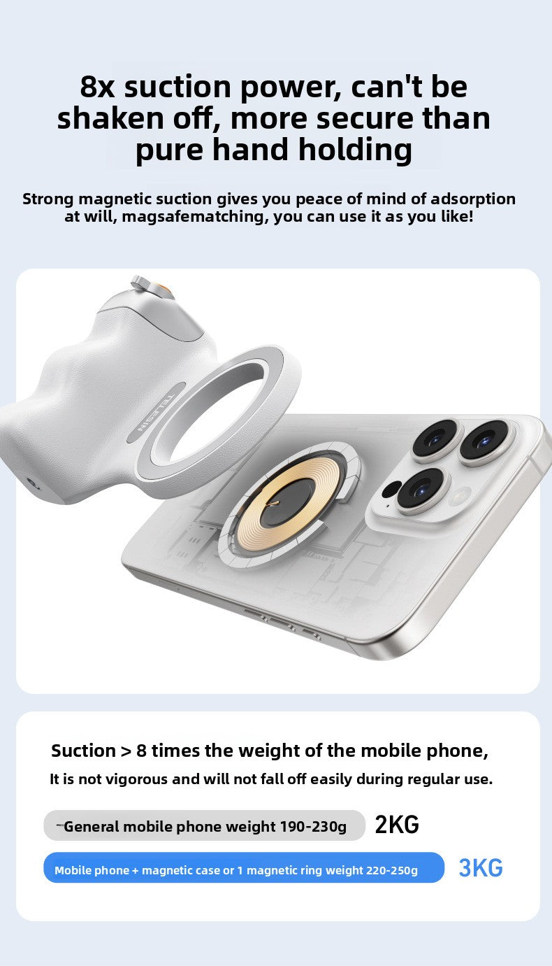 Magsafe mobile phone camera aid magnetic handle Bluetooth camera anti-shake artifact