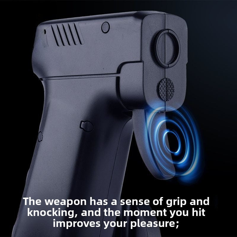 Shooting Game Mouse Gun Type Upright Handle Grip Trigger Feature Pistol Vertical Special Purpose